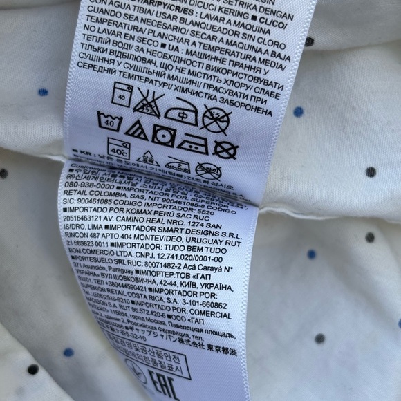 Banana Republic White Long Sleeve Tee Classic Cotton - Picture 5 of 7